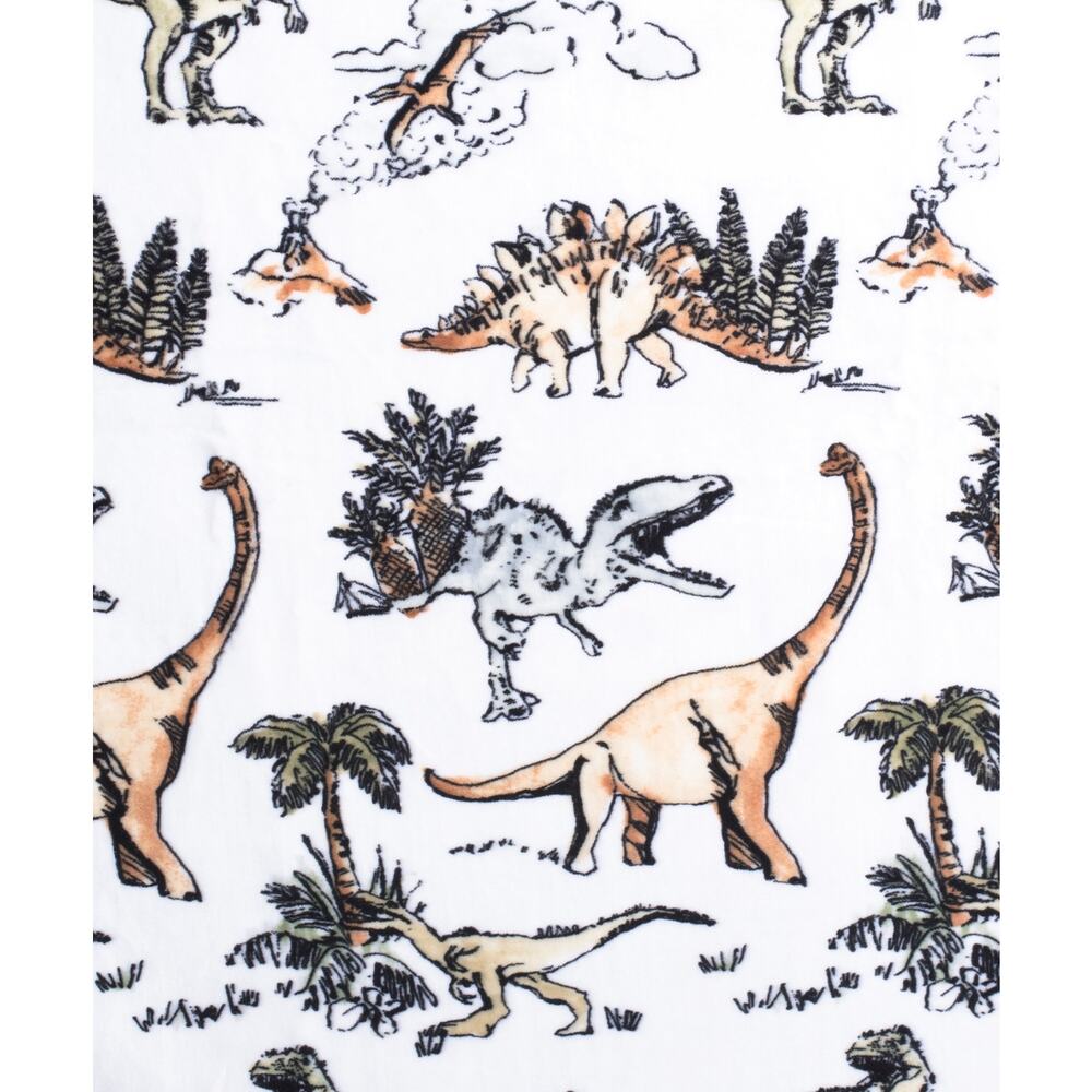 Tommy Bahama Mesozoic Dino Throw Blanket T Rex
Stegosaurus Dinosaur NEW - Picture 4 of 5